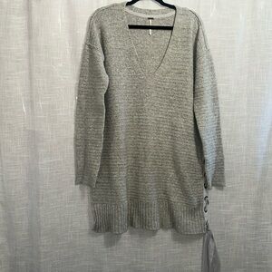 Free people oversize V-neck sweater -s